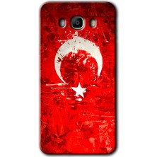 Gramaphone Galaxy J7 2016 Kılıf Hd Desen Baskılı Arka Kapak + Kırılmaz Cam - Albayrak 2