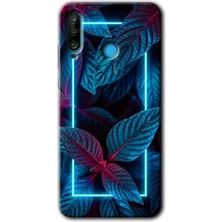 Huawei P30 Lite Kılıf Hd Desen Baskılı Arka Kapak - Mekanik Yaprak 4