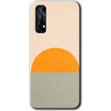 Gramaphone Realme 7 Kılıf Hd Desen Baskılı Arka Kapak - Color Wall