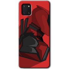Gramaphone Galaxy Note 10 Lite Kılıf Hd Desen Baskılı Arka Kapak + Esnek Nano Cam - Deadpool