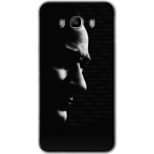 Galaxy J7 2016 Kılıf Hd Desen Baskılı Arka Kapak + Kırılmaz Cam - Atam Izindeyiz