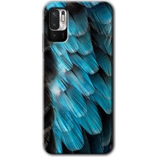 Gramaphone Redmi Note 10 5g Kılıf Hd Desen Baskılı Arka Kapak + Kırılmaz Cam - 9d Tüyler