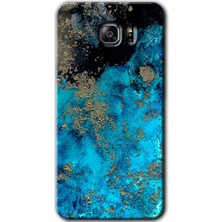 Gramaphone Galaxy Note 5 Kılıf Hd Desen Baskılı Arka Kapak + Kırılmaz Cam - Klas Mermer