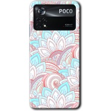 Poco X4 Pro Kılıf Hd Desen Baskılı Arka Kapak + Esnek Nano Cam - Çin Mandala 1