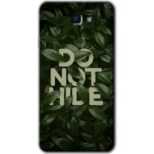 Gramaphone Galaxy J7 Prime Kılıf Hd Desen Baskılı Arka Kapak + Kırılmaz Cam - Do Not Hide