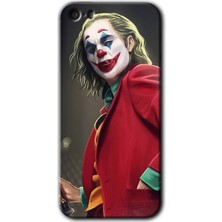 Gramaphone Apple iPhone 5s Kılıf Hd Desen Baskılı Arka Kapak + Esnek Nano Cam - Reel Joker
