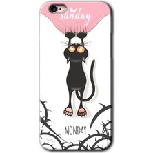 Gramaphone Apple iPhone 6 Plus Kılıf Hd Desen Baskılı Arka Kapak - Dark Sunday