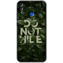 Gramaphone Honor 8x Kılıf Hd Desen Baskılı Arka Kapak - Do Not Hide