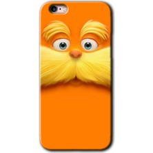 Gramaphone Apple iPhone 6s Plus Kılıf Hd Desen Baskılı Arka Kapak + Kırılmaz Cam - Garfield