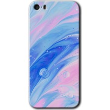 Gramaphone Apple iPhone 5s Kılıf Hd Desen Baskılı Arka Kapak + Kırılmaz Cam - Art Design 38