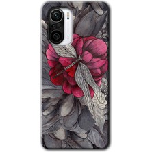 Redmi K40 Pro Kılıf Hd Desen Baskılı Arka Kapak - Kelebek Ömrü