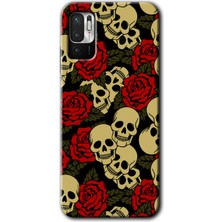 Redmi Note 10 5g Kılıf Hd Desen Baskılı Arka Kapak - Kurukafa Aşk