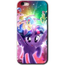 Gramaphone Apple iPhone 6s Plus Kılıf Hd Desen Baskılı Arka Kapak + Kırılmaz Cam - Pony