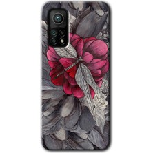 Xiaomi Mi 10T Kılıf Hd Desen Baskılı Arka Kapak - Kelebek Ömrü