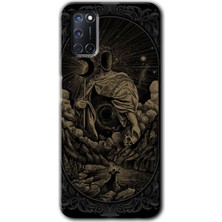 Gramaphone Oppo A52 Kılıf Hd Desen Baskılı Arka Kapak + Esnek Nano Cam - Kıyamet