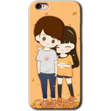 iPhone 6s Plus Kılıf Hd Desen Baskılı Arka Kapak - Şıpsevdi Çift