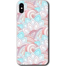 iPhone Xs Max Kılıf Hd Desen Baskılı Arka Kapak - Çin Mandala 1