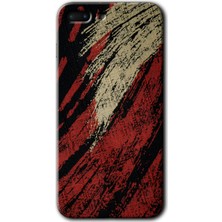 iPhone 7 Plus Kılıf Hd Desen Baskılı Arka Kapak + Esnek Nano Cam - Kumaş Deseni 6