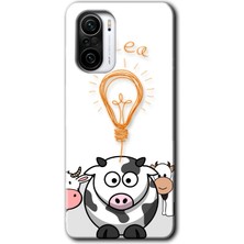 Gramaphone Redmi MI11I Kılıf Hd Desen Baskılı Arka Kapak + Kırılmaz Cam - Idea Lamp