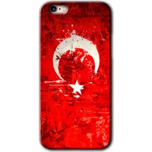 iPhone 6s Plus Kılıf Hd Desen Baskılı Arka Kapak + Kırılmaz Cam - Albayrak 2