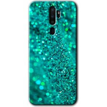 Oppo A9 2020 Kılıf Hd Desen Baskılı Arka Kapak + Esnek Nano Cam - Diamonds