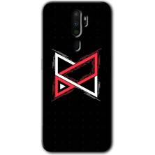 Oppo A5 2020 Kılıf Hd Desen Baskılı Arka Kapak + Kırılmaz Cam - Kilit