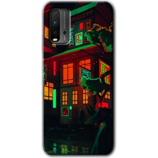 Redmi 9t Kılıf Hd Desen Baskılı Arka Kapak - China Street