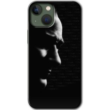 Gramaphone Apple iPhone 13 Mini Kılıf Hd Desen Baskılı Arka Kapak + Esnek Nano Cam - Atam Izindeyiz