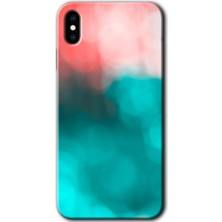 Gramaphone Apple iPhone Xs Kılıf Hd Desen Baskılı Arka Kapak + Kırılmaz Cam - Flu Işık