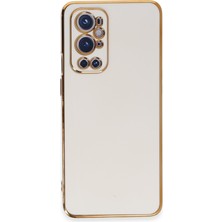 Newface One Plus 9 Pro Kılıf Volet Silikon - Beyaz