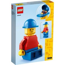 LEGO ICONIC 40649 Dev LEGO Minifigürü (654 Parça)