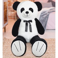 Harika Peluş Fabrikası 140 cm Papyonlu Panda (%100 Yerli