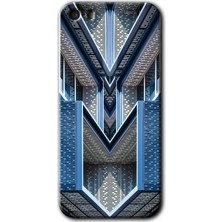 iPhone 5s Kılıf Hd Desen Baskılı Arka Kapak - Retro Building
