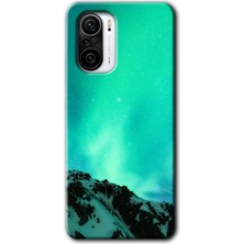 Redmi K40 Kılıf Hd Desen Baskılı Arka Kapak - Aurora