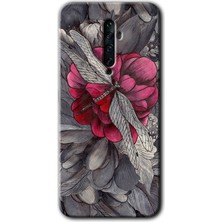 Gramaphone Oppo Reno 2z Kılıf Hd Desen Baskılı Arka Kapak - Kelebek Ömrü