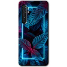 Xiaomi Mi Note 10 Lite Kılıf Hd Desen Baskılı Arka Kapak - Mekanik Yaprak 4