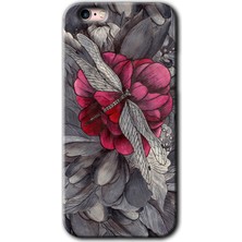 Gramaphone Apple iPhone 6 Plus Kılıf Hd Desen Baskılı Arka Kapak - Kelebek Ömrü