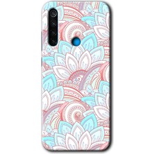 Redmi Note 8 Kılıf Hd Desen Baskılı Arka Kapak + Esnek Nano Cam - Çin Mandala 1