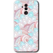 Gramaphone Huawei Mate 20 Lite Kılıf Hd Desen Baskılı Arka Kapak + Esnek Nano Cam - Çin Mandala 1