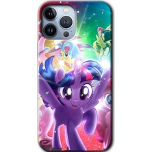 Gramaphone Apple iPhone 13 Pro Kılıf Hd Desen Baskılı Arka Kapak + Kırılmaz Cam - Pony