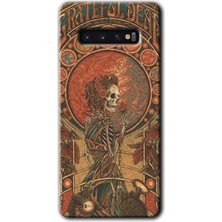 Galaxy S10 Kılıf Hd Desen Baskılı Arka Kapak + Kırılmaz Cam - Aşk