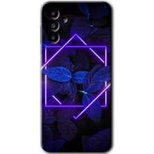 Galaxy M23 Kılıf Hd Desen Baskılı Arka Kapak + Kırılmaz Cam - Mekanik Yaprak 5