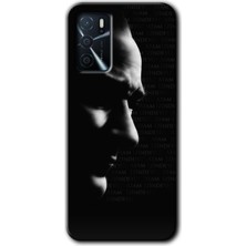 Gramaphone Oppo A16 Kılıf Hd Desen Baskılı Arka Kapak + Esnek Nano Cam - Atam Izindeyiz