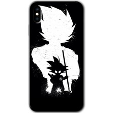 Gramaphone Apple iPhone Xs Kılıf Hd Desen Baskılı Arka Kapak + Kırılmaz Cam - Anime