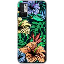 Gramaphone Redmi Note 10 5g Kılıf Hd Desen Baskılı Arka Kapak + Esnek Nano Cam - Hibiscus Flowers