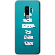 Gramaphone Galaxy S9 Plus Kılıf Hd Desen Baskılı Arka Kapak + Kırılmaz Cam - Want You