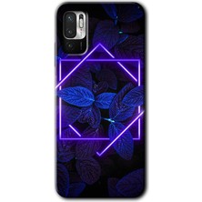 Gramaphone Redmi Note 10 5g Kılıf Hd Desen Baskılı Arka Kapak + Esnek Nano Cam - Mekanik Yaprak 5