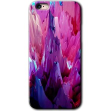 iPhone 6s Plus Kılıf Hd Desen Baskılı Arka Kapak + Kırılmaz Cam - Abstraction Sharp