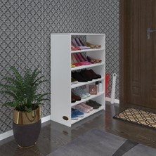Kenz Life  Ayakkabılık Goya Byz 100*70*30 Arkalıksız Ayakkabı Ofis Dolabı