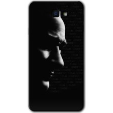 Galaxy J7 Prime 2 Kılıf Hd Desen Baskılı Arka Kapak + Kırılmaz Cam - Atam Izindeyiz